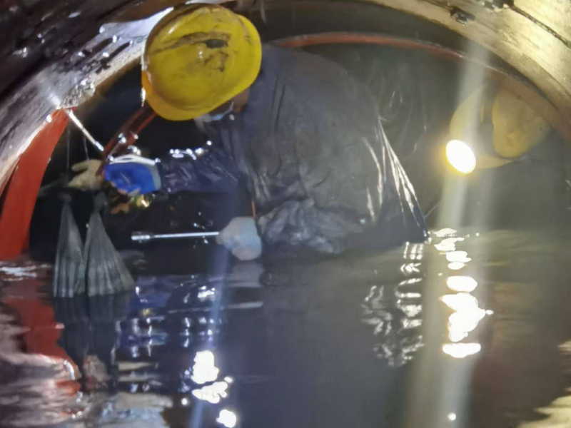 跟我来看看雨花区安德门污水管道塌方清淤及隔油池清洗哪家好